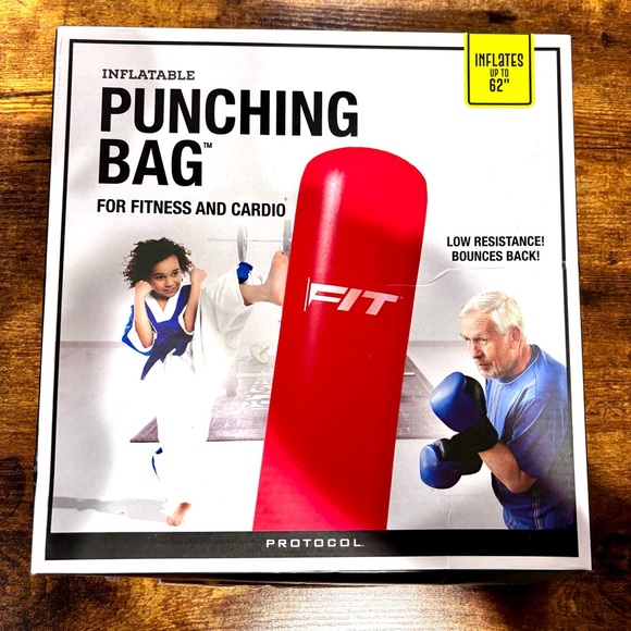 protocol Other - Red Inflatable to 62” Punching Bag New in Box